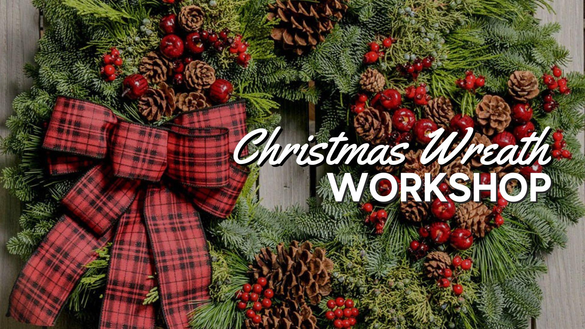 Thomas Greenhouse & Gardens Christmas Wreath Workshop
